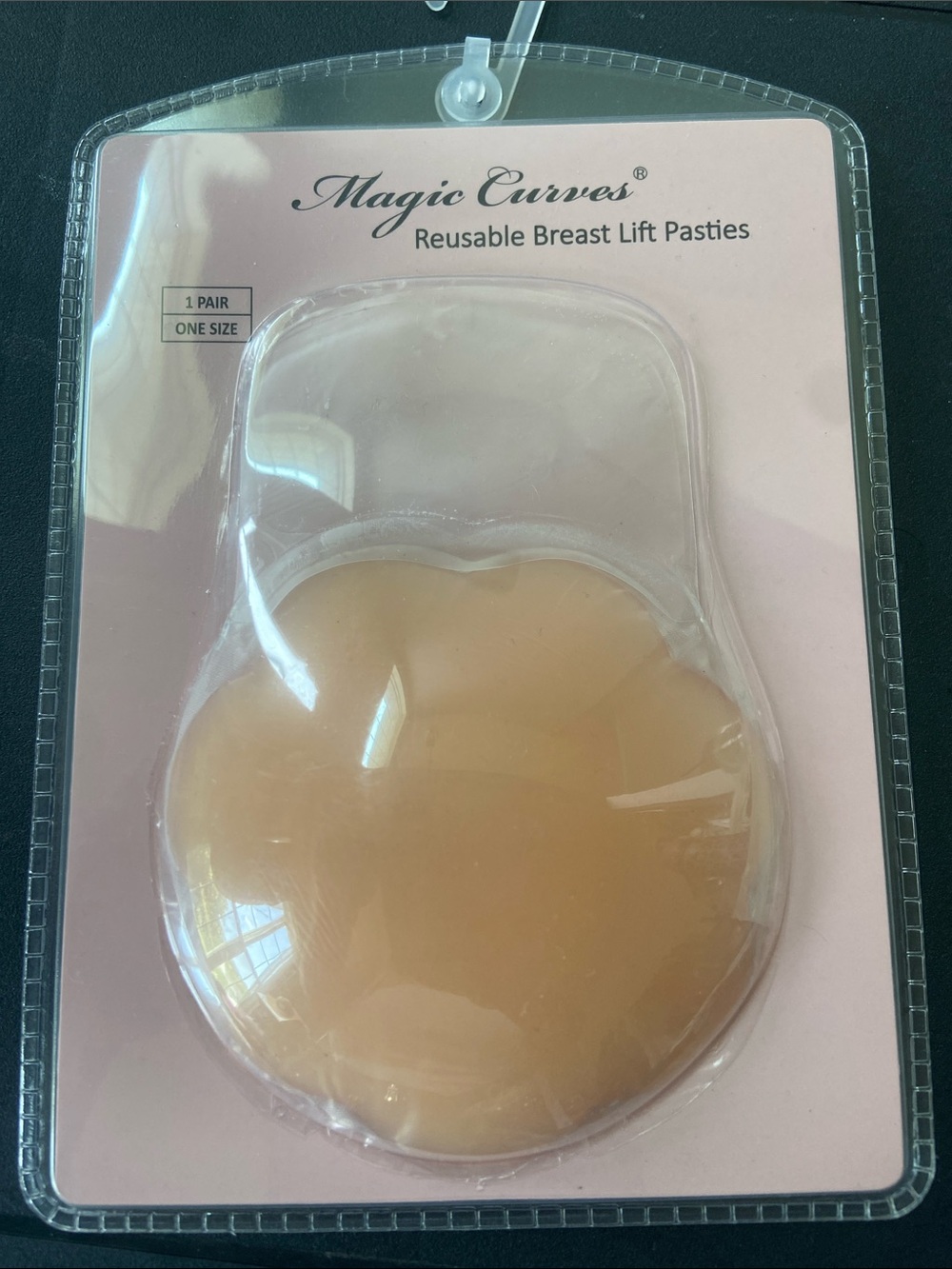 Magic Curves One Size Reusable Breast Lift Pasties - Nude